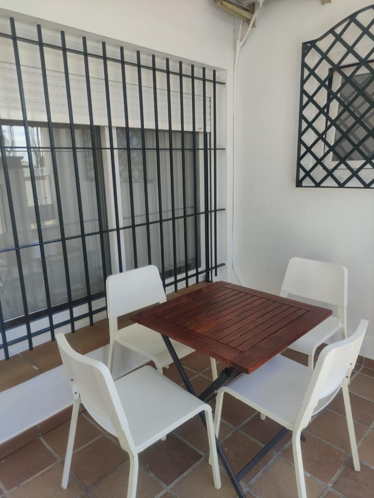 Apartamento en planta baja con vistar al mar Conil De La Frontera Exterior foto